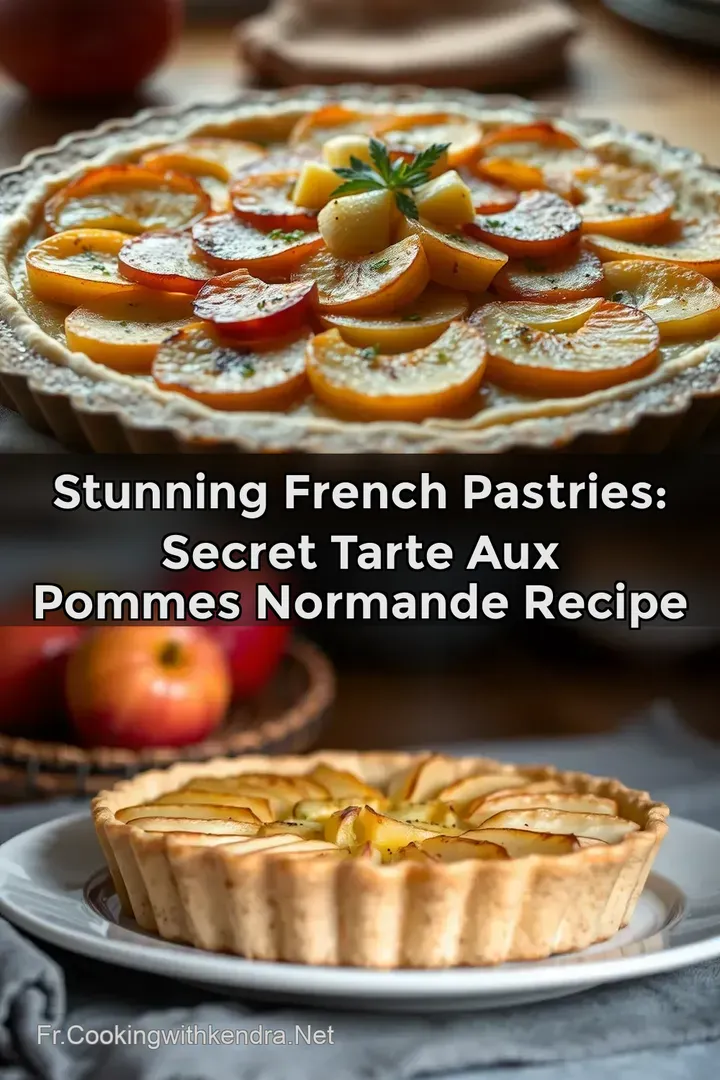 Stunning French Pastries: Secret Tarte aux Pommes Normande Recipe
