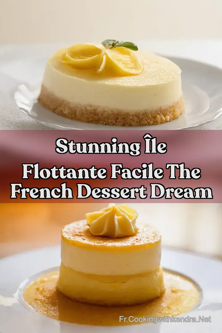 Stunning &Icirc;le Flottante Facile The French Dessert Dream
