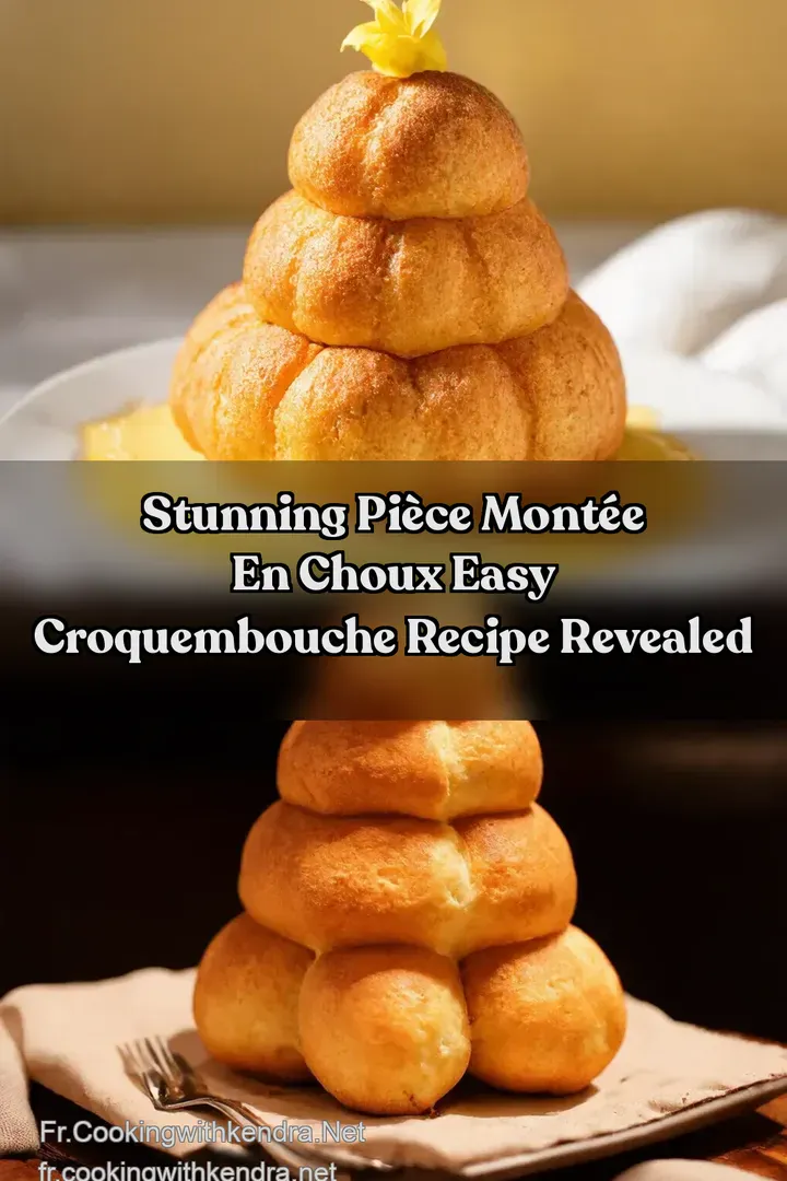Stunning Pi&egrave;ce Mont&eacute;e en Choux Easy Croquembouche Recipe Revealed