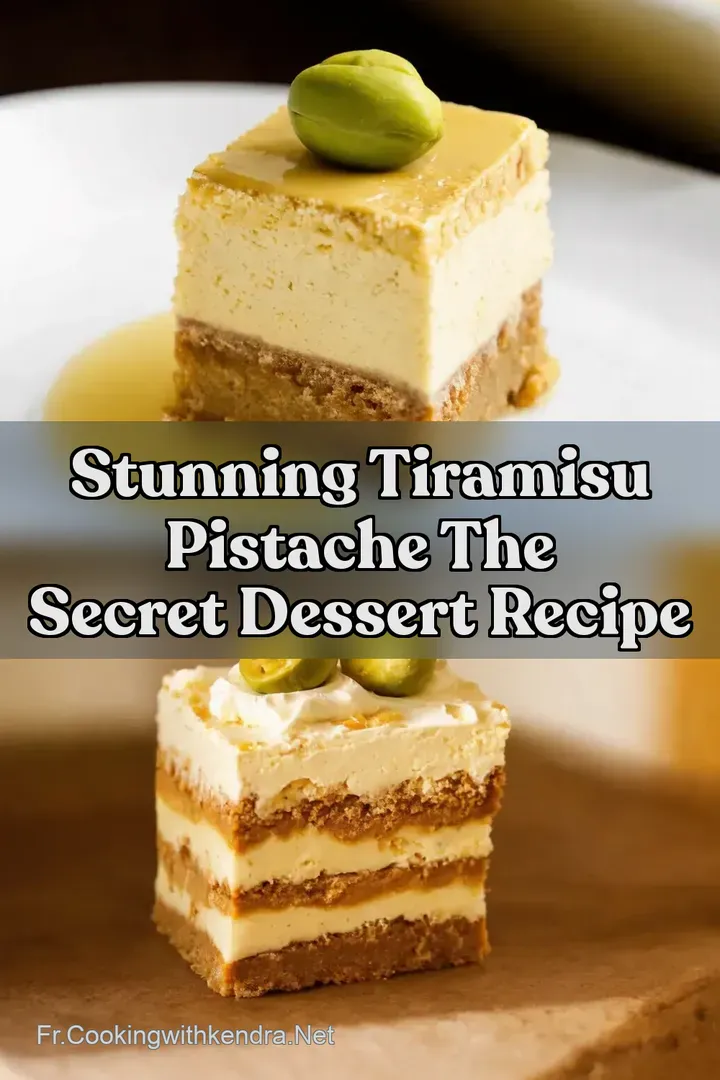 Stunning Tiramisu Pistache The Secret Dessert Recipe