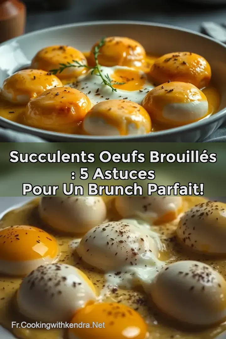 Succulents Oeufs Brouill&eacute;s : 5 Astuces pour un Brunch Parfait!