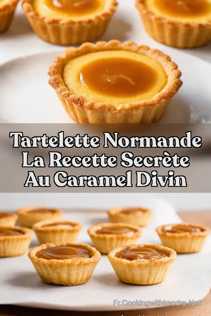 Tartelette Normande La Recette Secr&egrave;te au Caramel Divin