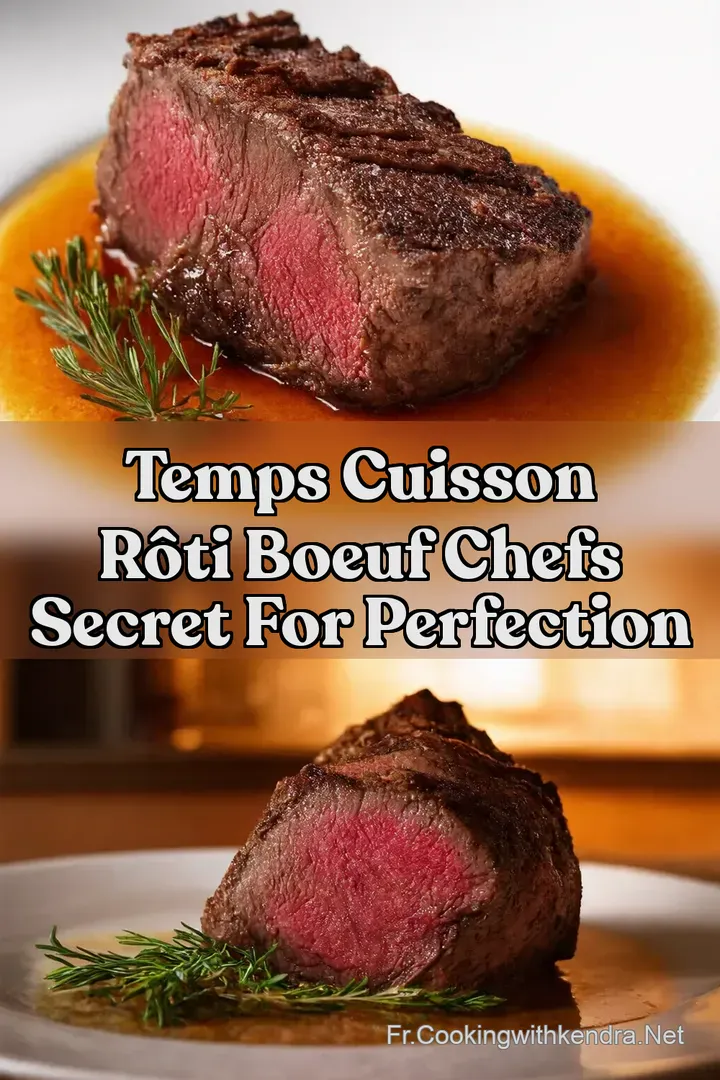 Temps Cuisson R&ocirc;ti Boeuf Chefs Secret for Perfection