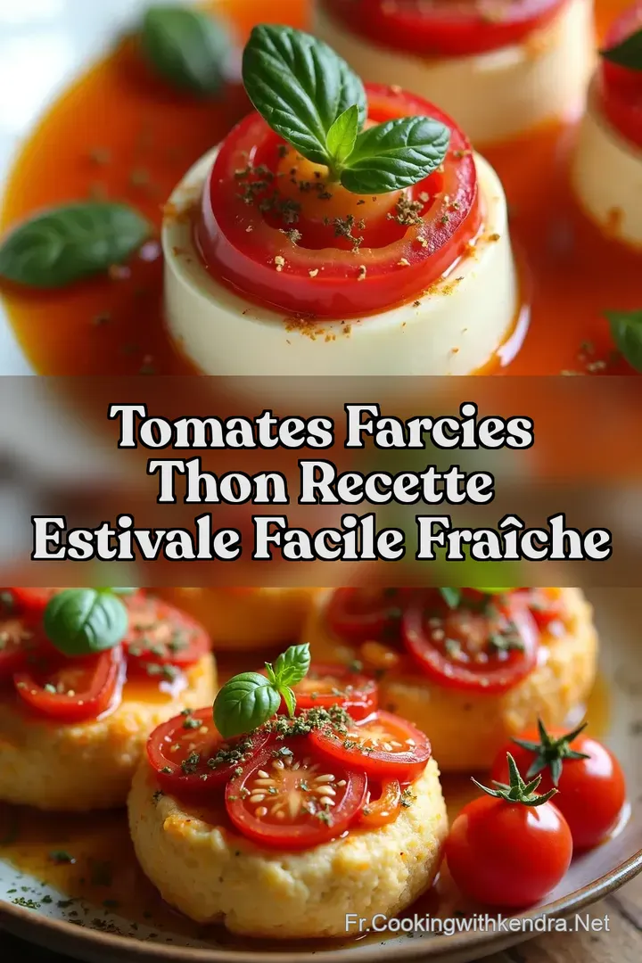 Tomates Farcies Thon Recette Estivale Facile Fra&icirc;che