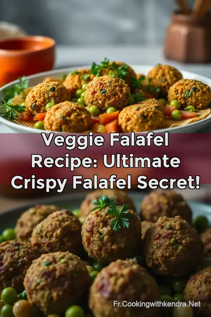 Veggie Falafel Recipe: Ultimate Crispy Falafel Secret!