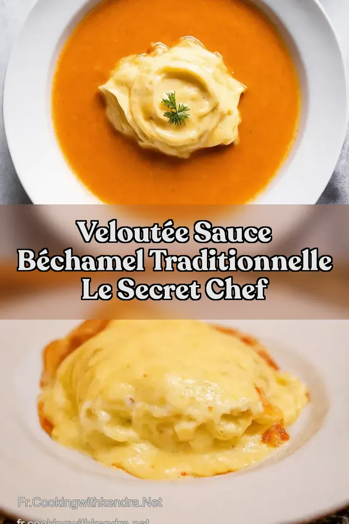 Velout&eacute;e Sauce B&eacute;chamel Traditionnelle Le Secret Chef