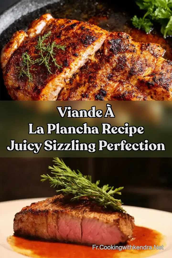 Viande &agrave; la plancha Recipe Juicy Sizzling Perfection