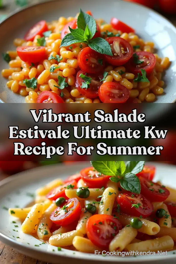Vibrant Salade Estivale Ultimate kw Recipe for Summer