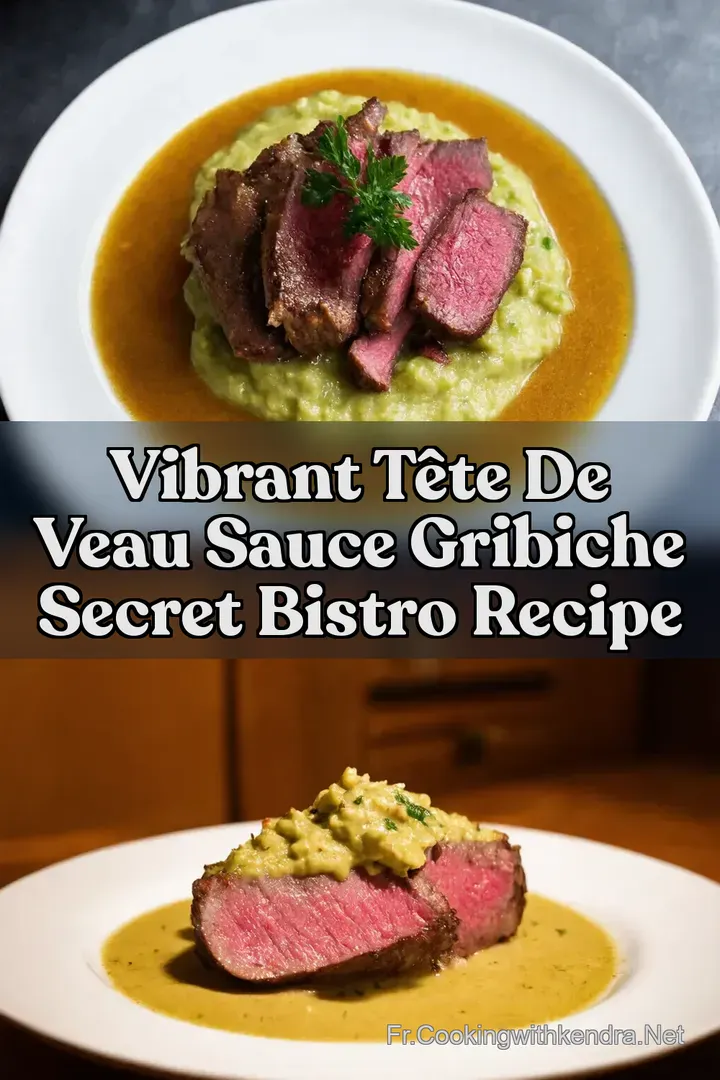 Vibrant T&ecirc;te de Veau Sauce Gribiche Secret Bistro Recipe