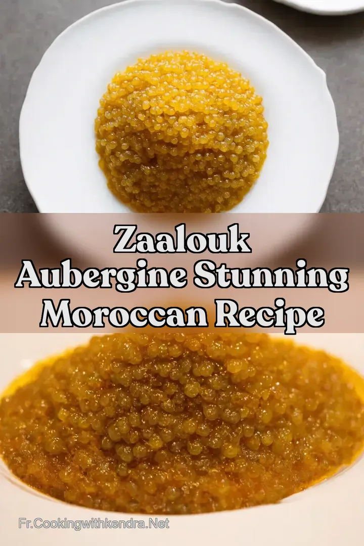 Zaalouk Aubergine Stunning Moroccan Recipe