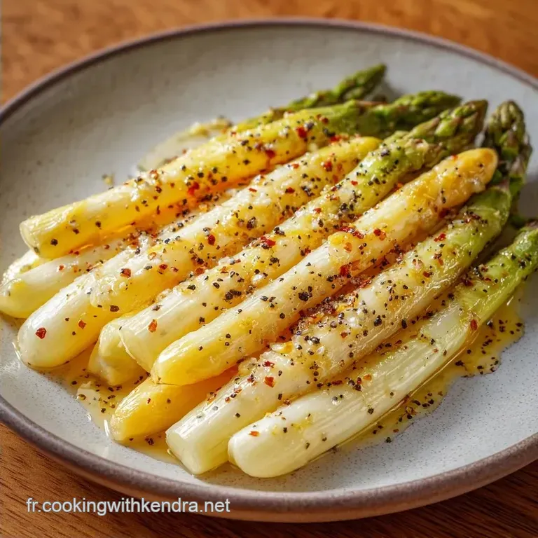 Asperges Blanches Au Beurre: C&oelig;ur Velout&eacute;