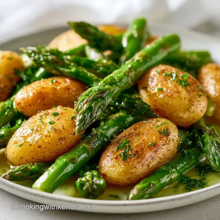 Asperges et Pommes de Terre: &Eacute;quilibr&eacute; et Fondant