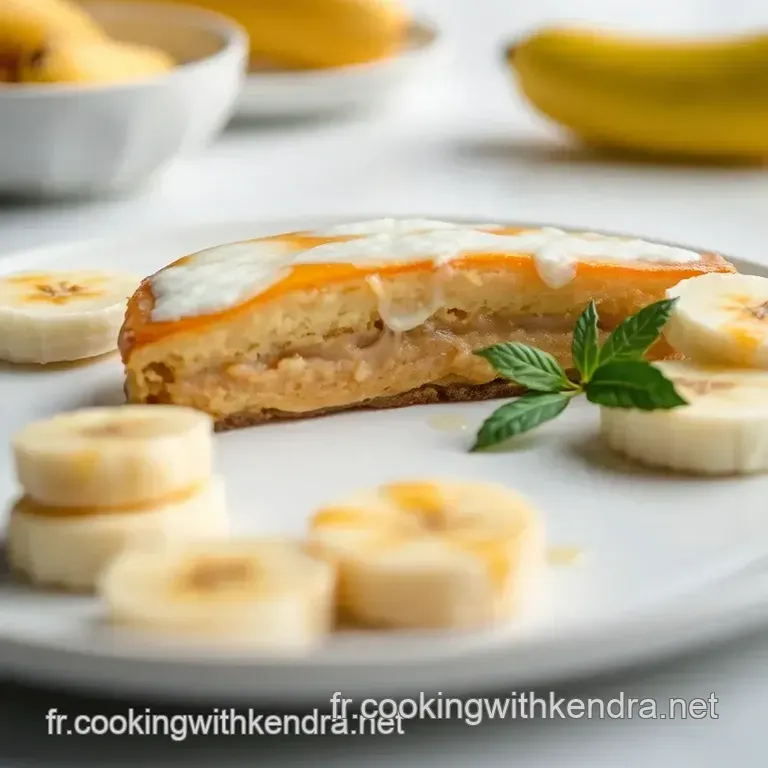 Bananes Flamb&eacute;es: Un D&eacute;lice Exotique &Agrave; La Fran&ccedil;aise presentation