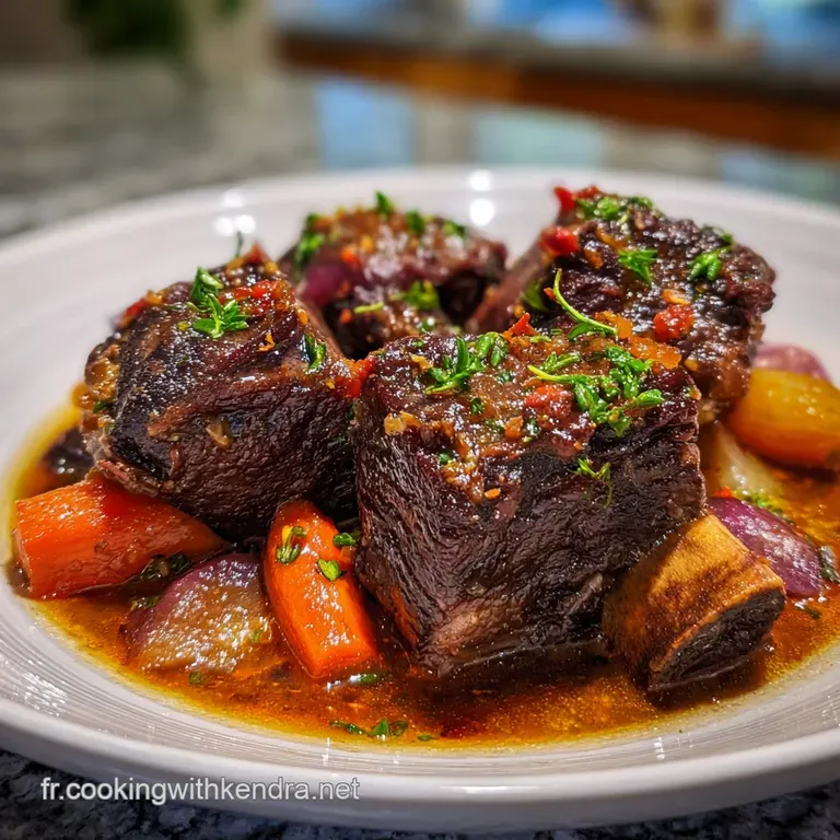 Basse c&ocirc;te de b&oelig;uf confite : le secret dun fondant parfait