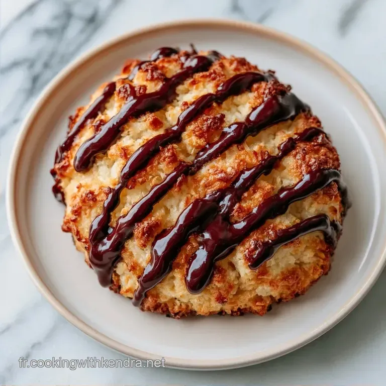 Biscuit Croquant &agrave; la Noix de Coco et Chocolat