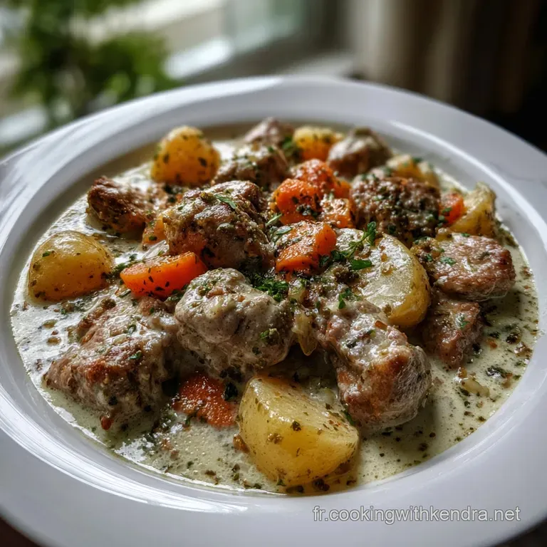 Recettes de cuisine : Blanquette de Veau Grand-M&egrave;re