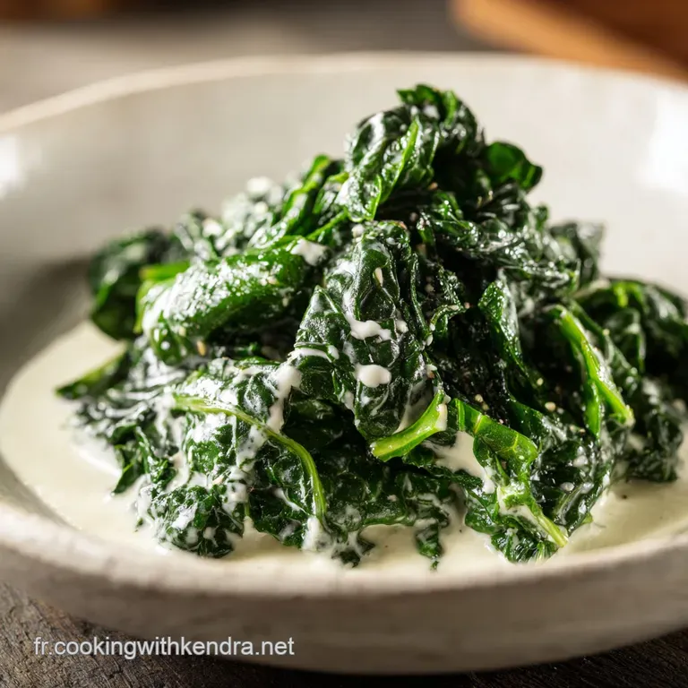 Blettes Saut&eacute;es &agrave; l Ail et &agrave; la Cr&egrave;me : Onctueuses