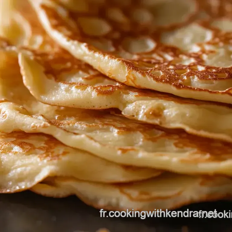 Blinis: Petites Cr&ecirc;pes Russes &agrave; la Fran&ccedil;aise