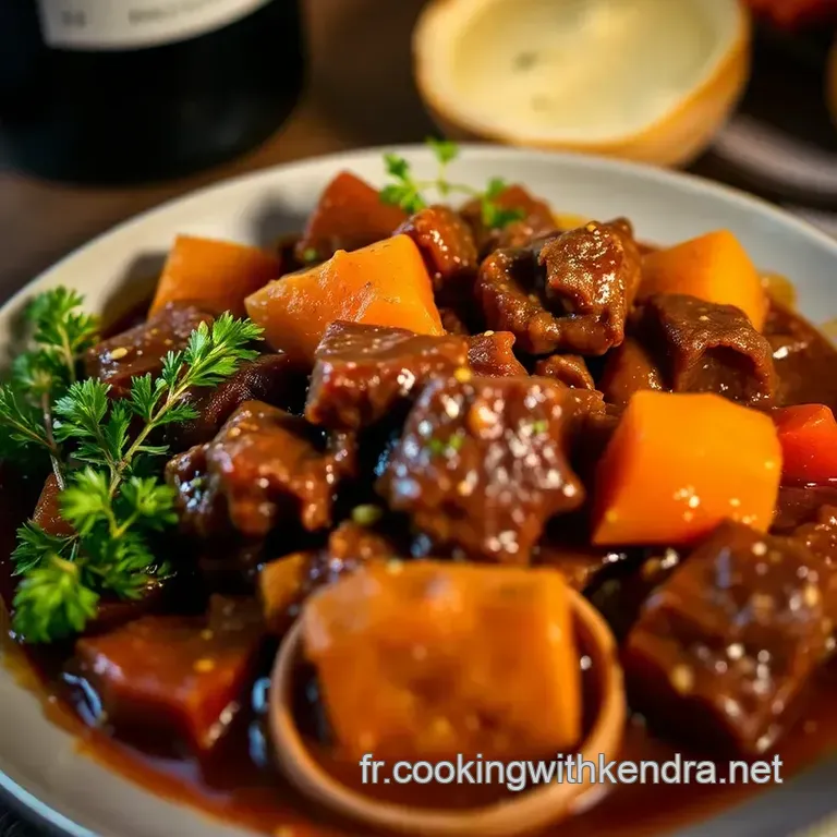 Boeuf Bourguignon Semaine: Un Classique Convivial presentation