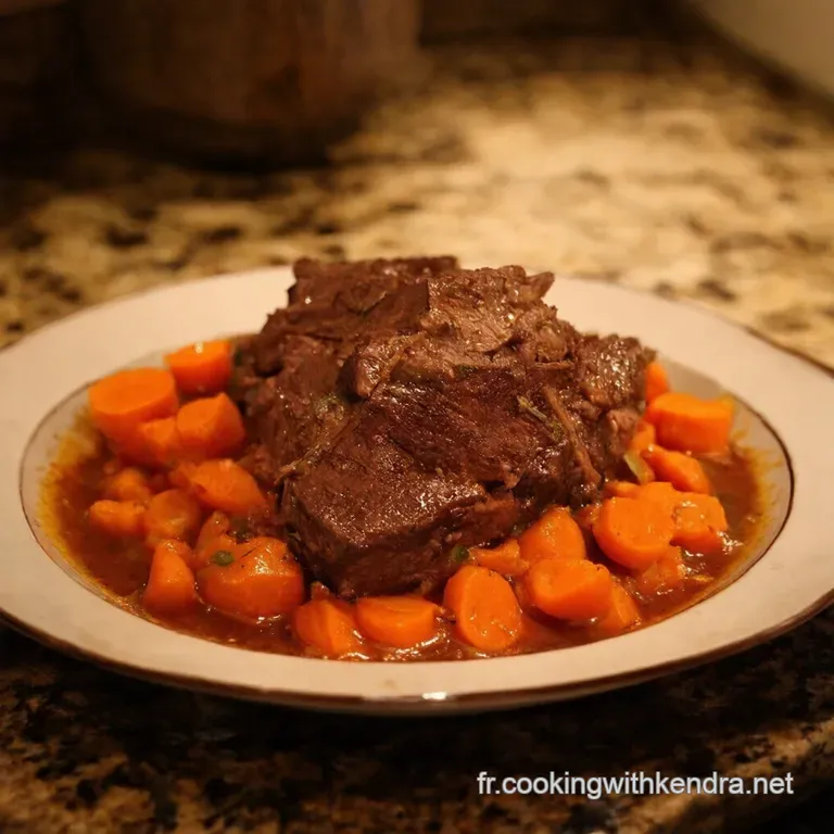 Boeuf Carottes &Agrave; La Fran&ccedil;aise Un Classique R&eacute;confortant presentation