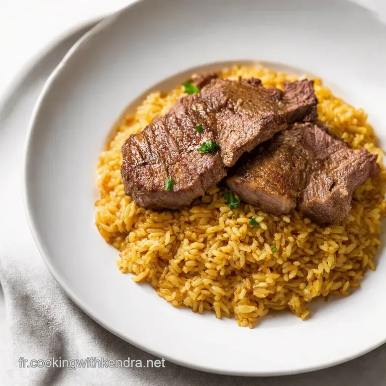 B&oelig;uf et Riz lUnique Un Plat Complet et Savoureux
