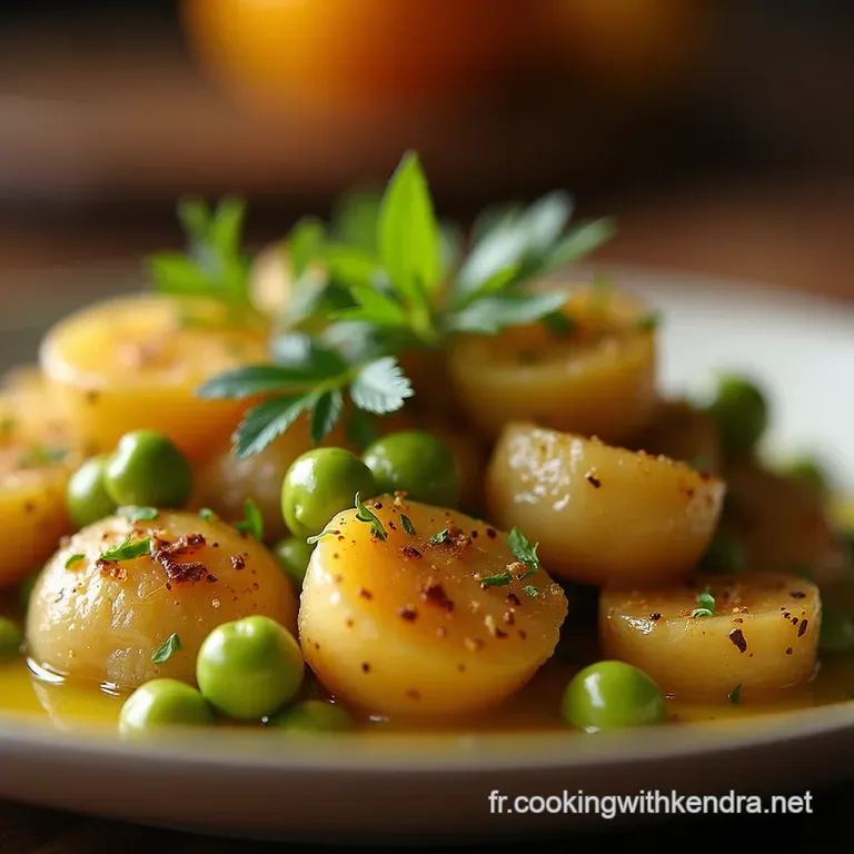 Le Bol Du Terroir Pommes De Terre R&ocirc;ties Pois Chiches Croustillants Vinaigrette Au Citron Fum&eacute; presentation