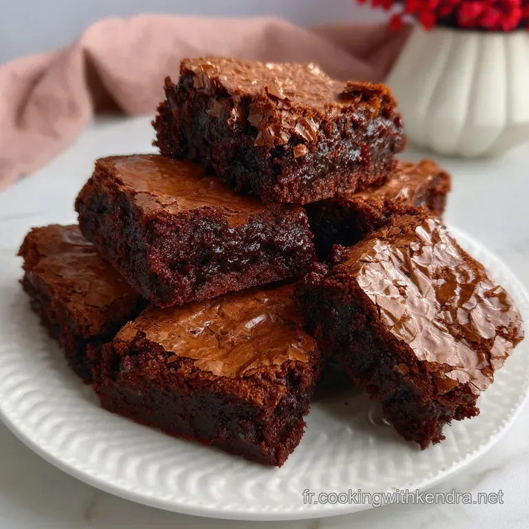 Brownies : La Recette Classique C&oelig;ur Fondant