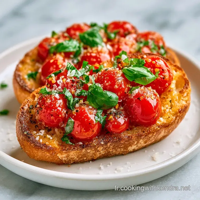 Bruschetta Rapide et Croustillante