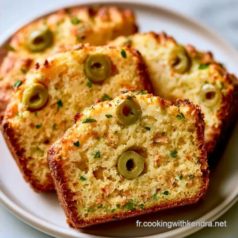 Cake Thon et Olives Light au Yaourt