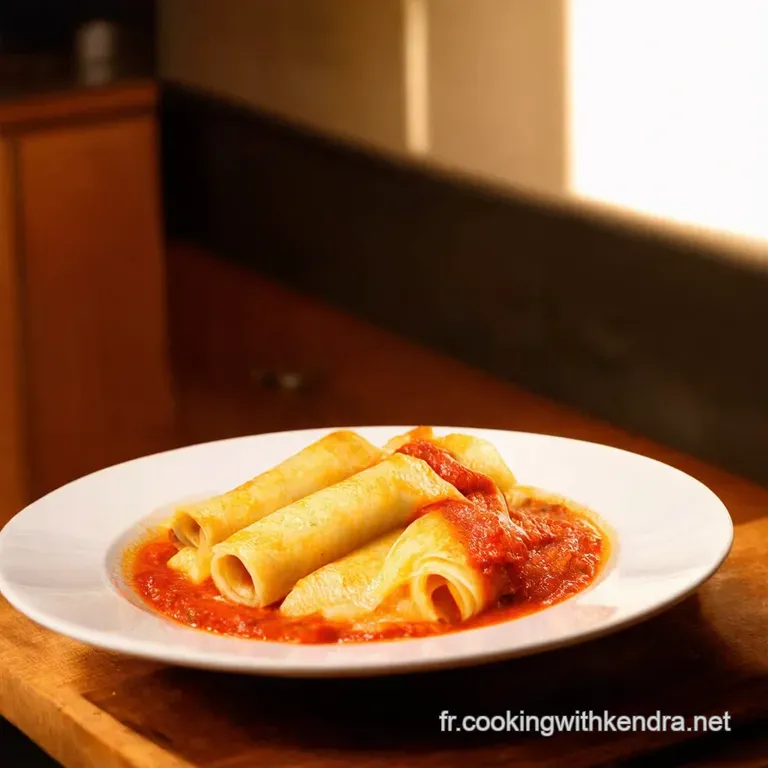 Cannelloni Alla Siciliana a Taste of Sicilian Sunshine presentation