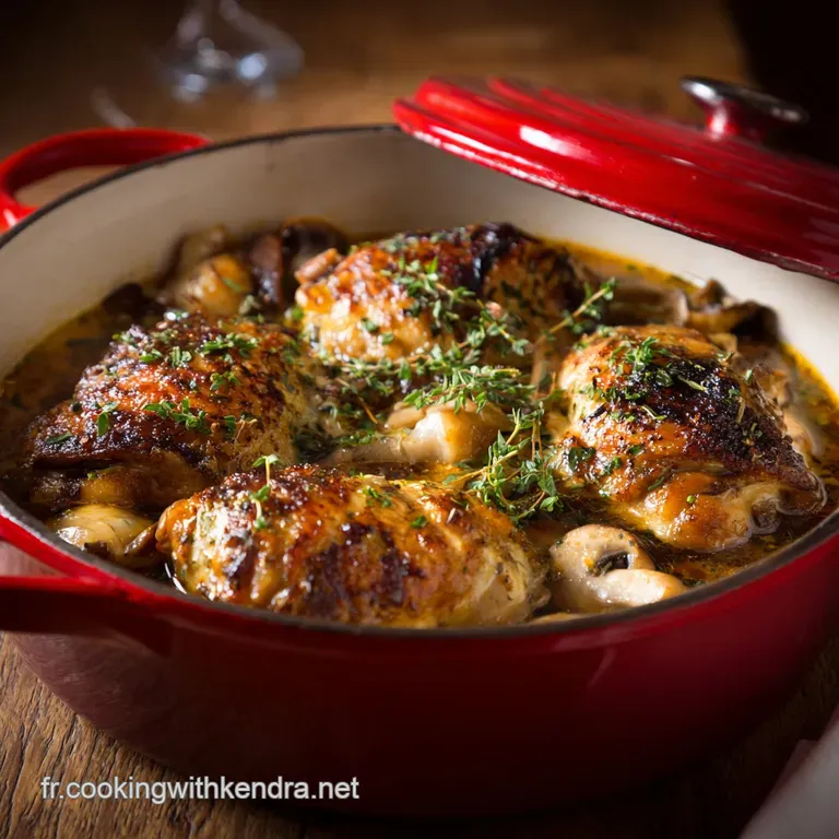 Cassolettes de Poulet au Maroilles Recette du Nord Cr&eacute;meuse