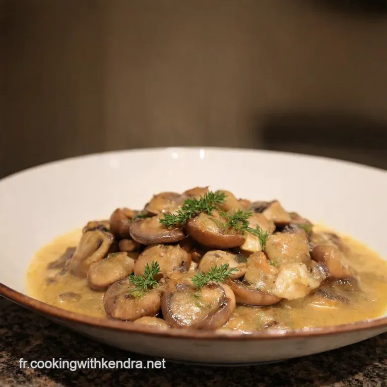 Champignons &Agrave; La Grecque Authentiques presentation