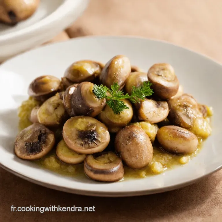 Champignons &agrave; la Grecque Authentiques