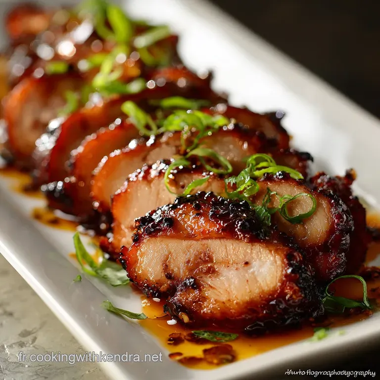 Char Siu de poulet r&ocirc;ti Le secret du poulet laqu&eacute; croustillant
