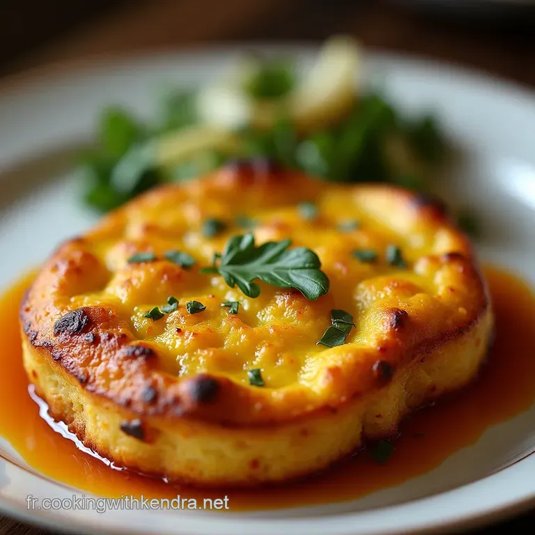 Le Clafoutis Rustique aux Courgettes B&oelig;uf Fum&eacute; et Piment dEspelette