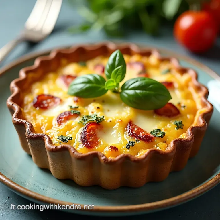 Clafoutis de Courgettes au Parmesan