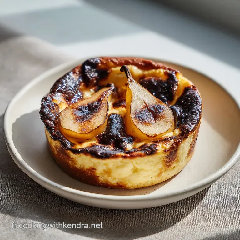 Clafoutis Poire Chocolat Fondant