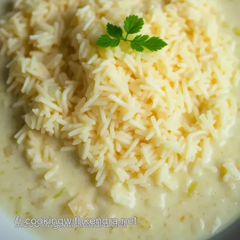 Coconut Rice with a Thai Twist (Riz Tha&iuml; &Agrave; La Noix De Coco) presentation