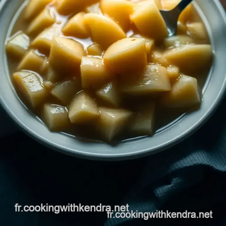 Compote De Pommes Magique Au Cookeo presentation