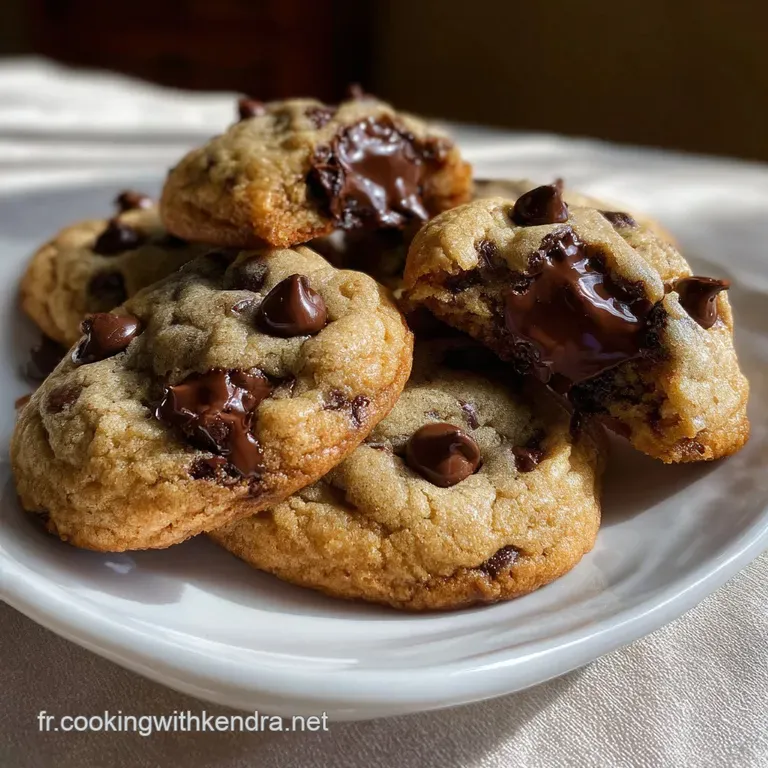 Recette Cookies Moelleux Aux Pptites De Chocolat C&oelig;ur Fondant
