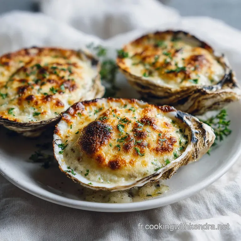 Hu&icirc;tre Gratin&eacute;e: Sabayon Muscadet & Noisettes