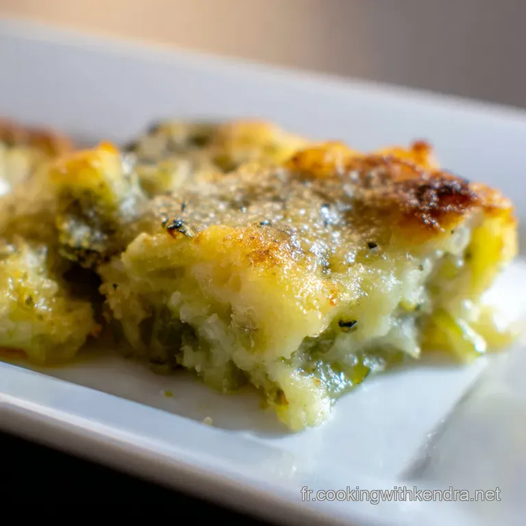 Courgette Cheese Gratins Little Pillows of Summer presentation