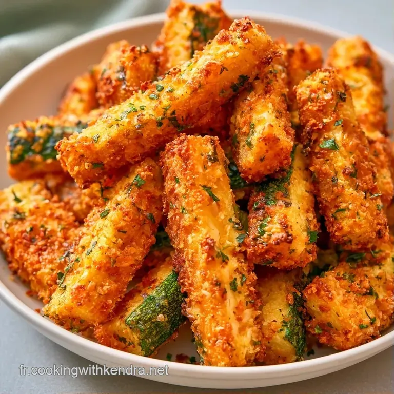 Tranches dor&eacute;es empil&eacute;es avec soin sur une assiette blanche, accompagn&eacute;es d'une sauce cr&eacute;meuse et d'un brin de persil.