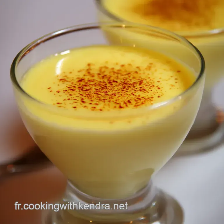 Cr&egrave;me Anglaise Parfaite presentation