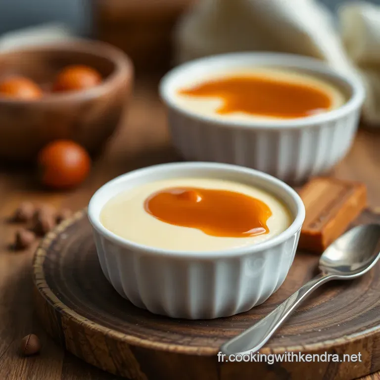 Cr&egrave;me Au Caramel Inratable : Le Secret D une Texture Soyeuse presentation