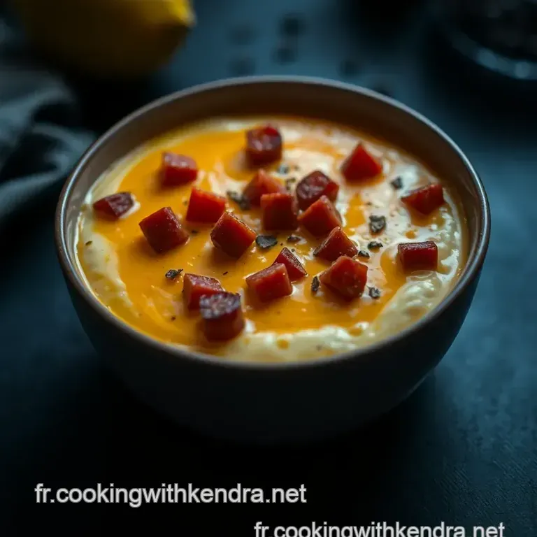 Cr&egrave;me Chorizo &Eacute;pic&eacute;e : Une Tentation Gourmande presentation