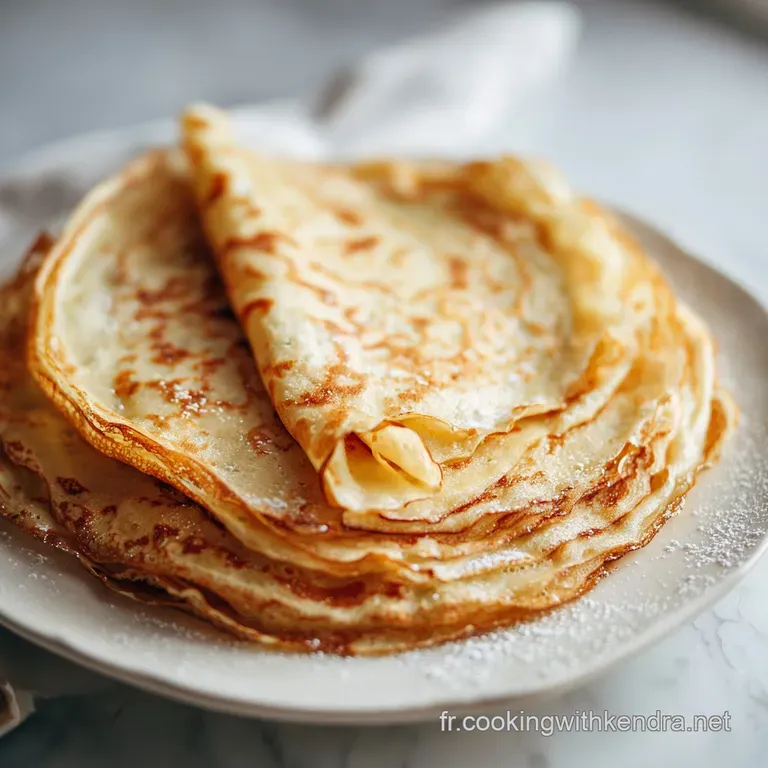 La Meilleure Recette de Cr&ecirc;pes Maison Facile