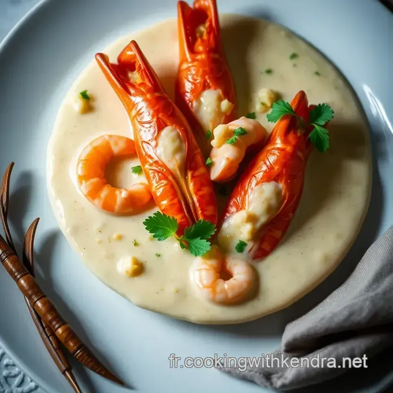 Crevettes Au Cookeo &Agrave; La Cr&egrave;me De Coco Et Curry presentation