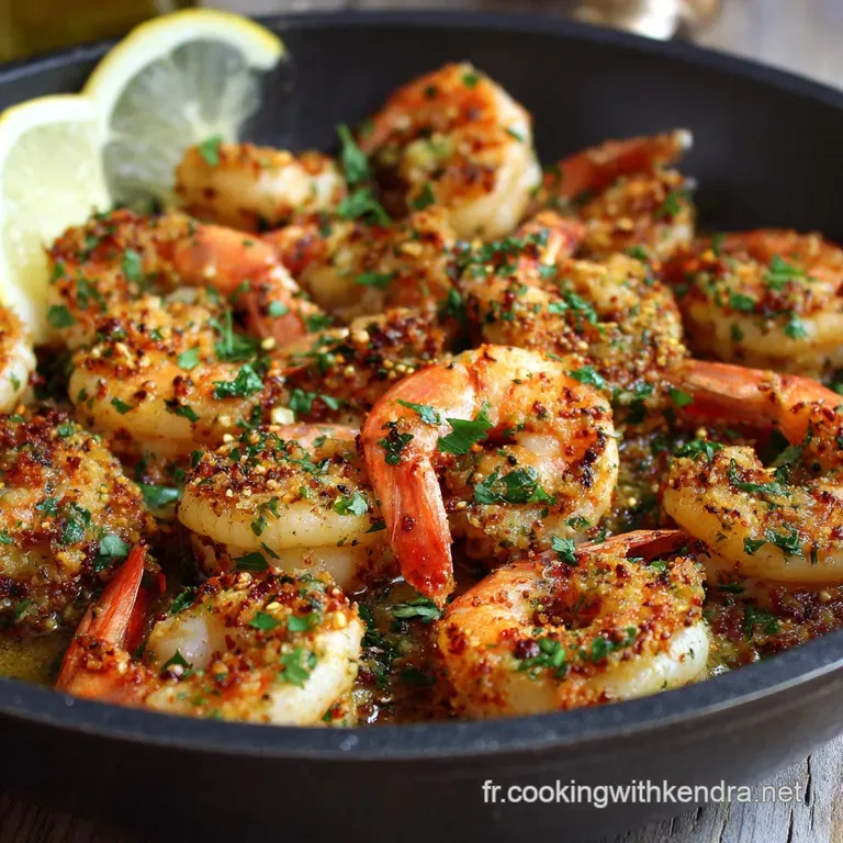 Crevettes Oreganata Le Go&ucirc;t Du Soleil En 25 Minutes Chrono presentation