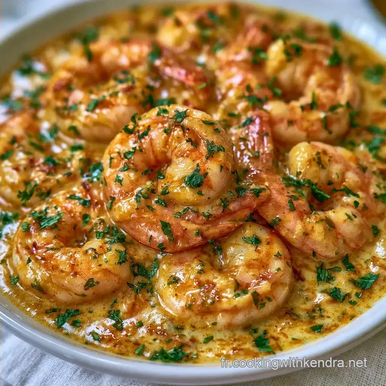 Crevettes Saut&eacute;es Coco et Curry au Gingembre